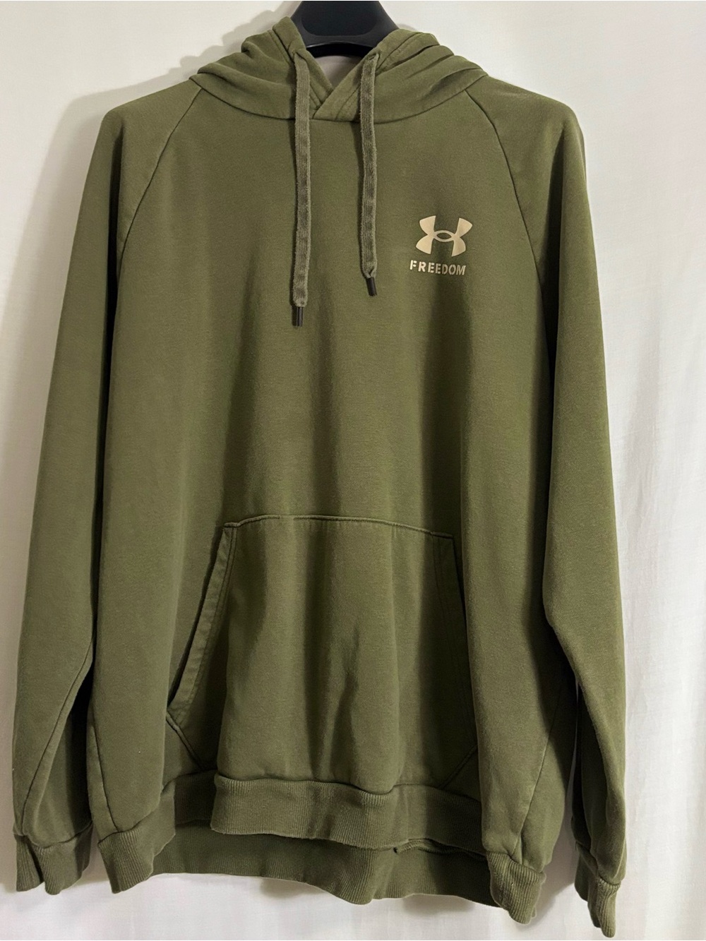 Under Armour Olive Green Freedom Pullover Hoodie